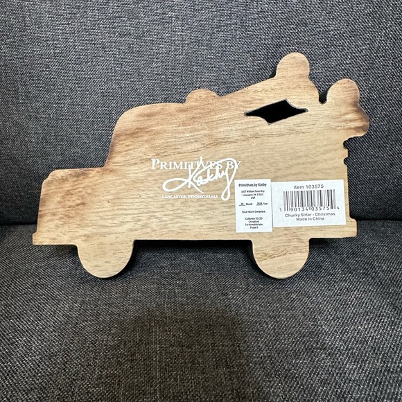 Dog Christmas Express Red Truck Sitter - Picture 2 of 5